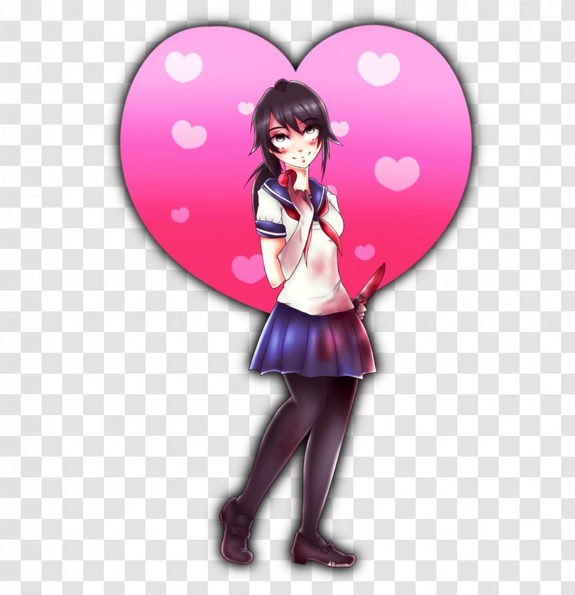 Art Yandere Simulator Poster Friendship - Tree - Lovesickness Transparent PNG