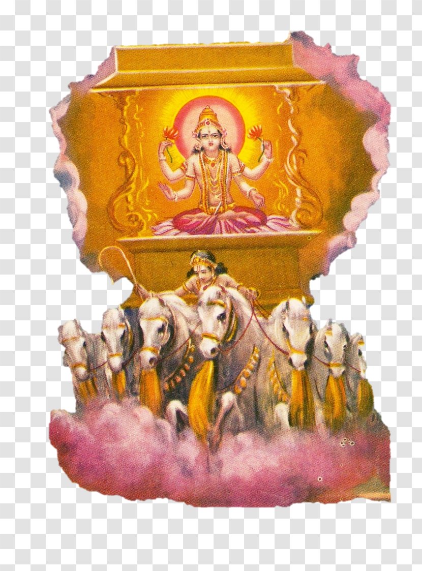 Paperback Mythology Navagraha Hindi - Surya Transparent PNG