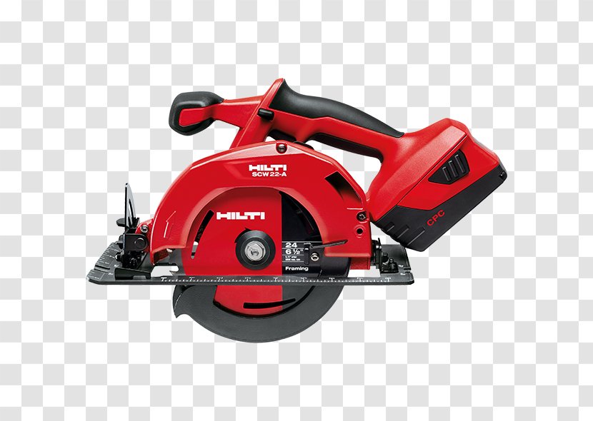 Circular Saw Cordless Hilti Tool - Wood Transparent PNG