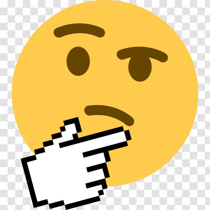 Emoji Discord Thought Sticker Feeling - Telegram Transparent PNG