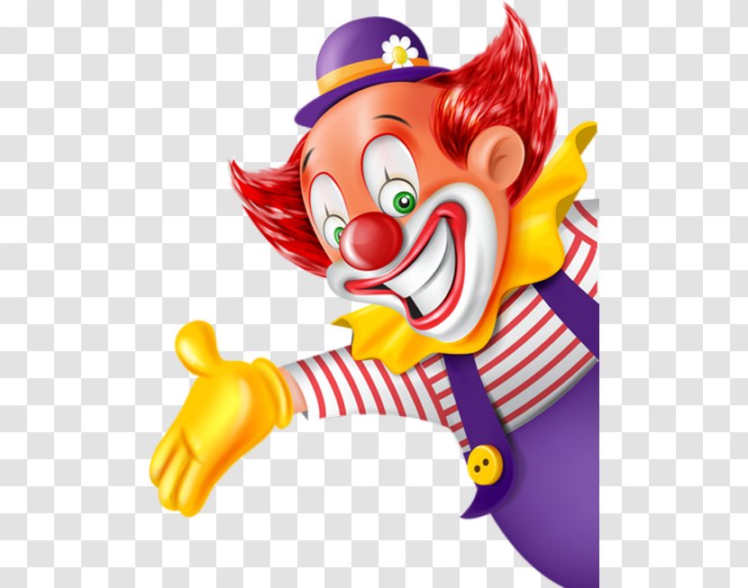 It Joker Clown Circus - Vector Transparent PNG