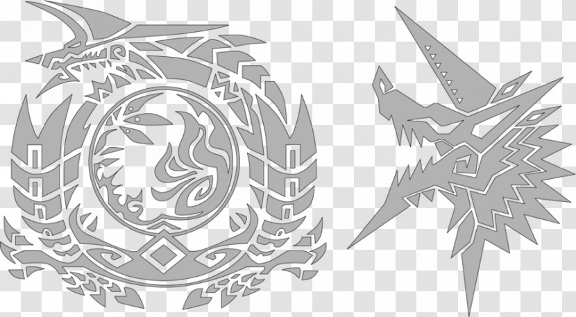 Monster Hunter Portable 3rd Freedom Unite Hunter: World Tri - 3 Ultimate - Line Art Transparent PNG