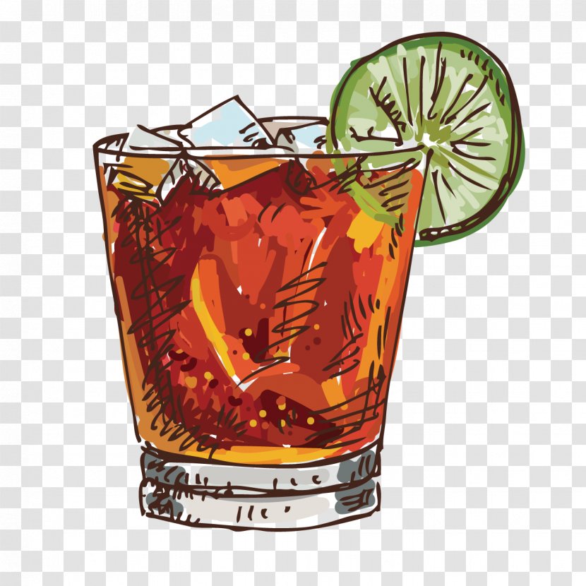 Mai Tai Negroni Juice Sea Breeze Grog - Orange - Delicious Tea Transparent PNG