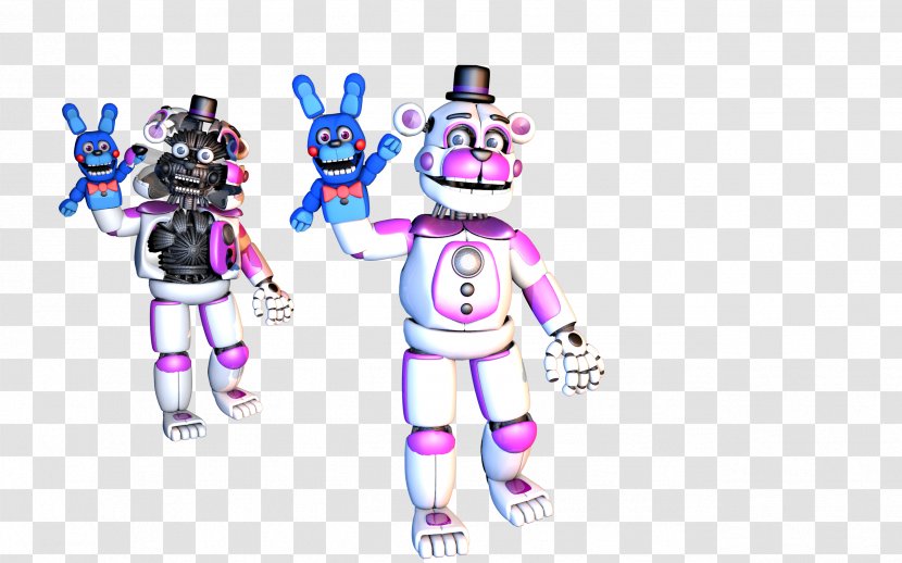 Five Nights At Freddy's: Sister Location Puppet Animatronics Marionette Lots Of Fun - Mecha - Funtime Freddy Transparent PNG