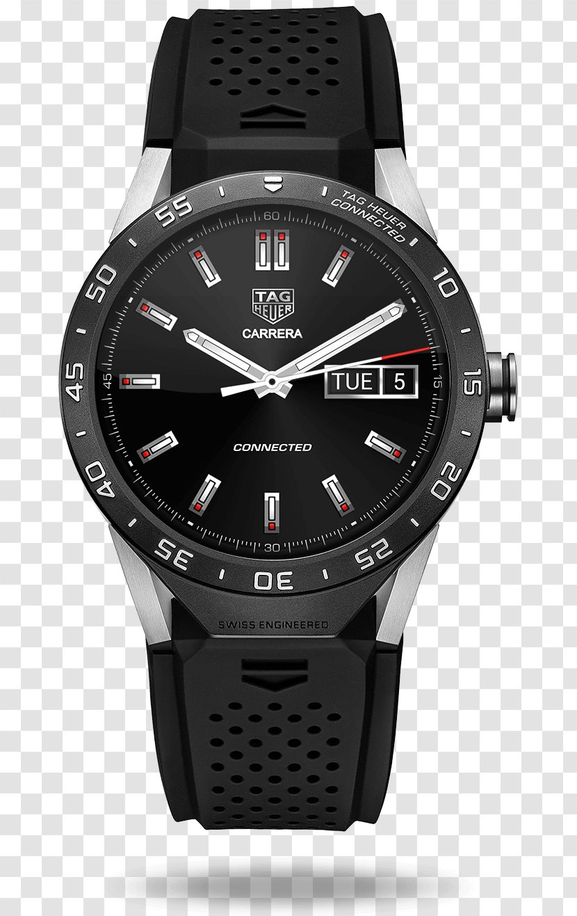 TAG Heuer Connected Moto 360 (2nd Generation) Smartwatch - Watch Transparent PNG