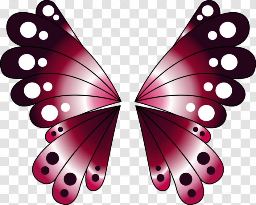 Brush-footed Butterflies Butterfly Pink M Transparent PNG