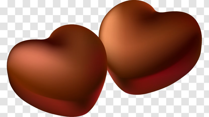 Heart Love Valentine's Day Chocolate 14 February - Painting Transparent PNG