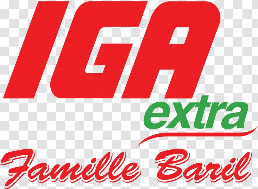 Logo IGA Extra Brand Font Product - Shawinigan Transparent PNG
