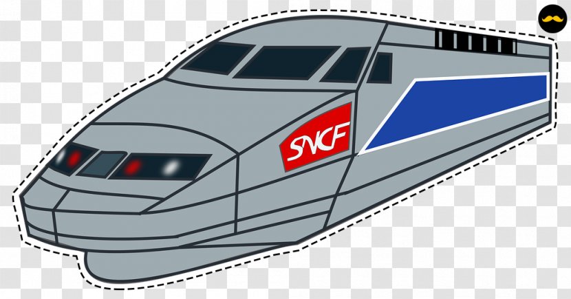 Rail Transport Train TGV Maglev Clip Art Transparent PNG