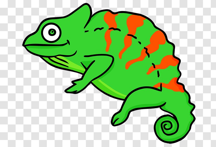 Chameleons Lizard Common Iguanas Clip Art - Toad - Chameleon Cliparts Transparent PNG