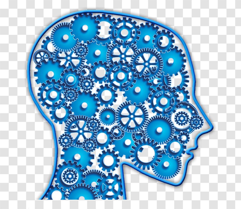 Human Head Brain - Blue - Business Illustration Transparent PNG