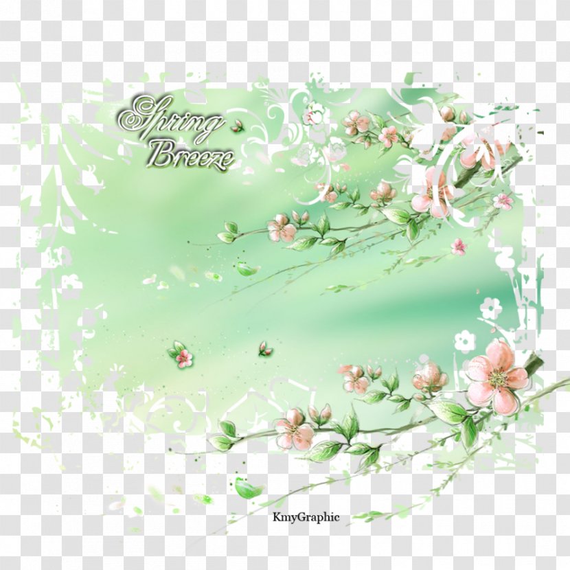 Floral Design Illustration Petal Graphics - Character - Spring Breeze Transparent PNG