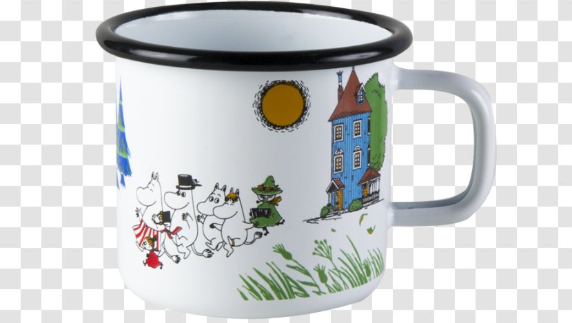 Moominvalley Little My Snork Maiden Moomintroll Snufkin - Muumipappa - Mug Transparent PNG