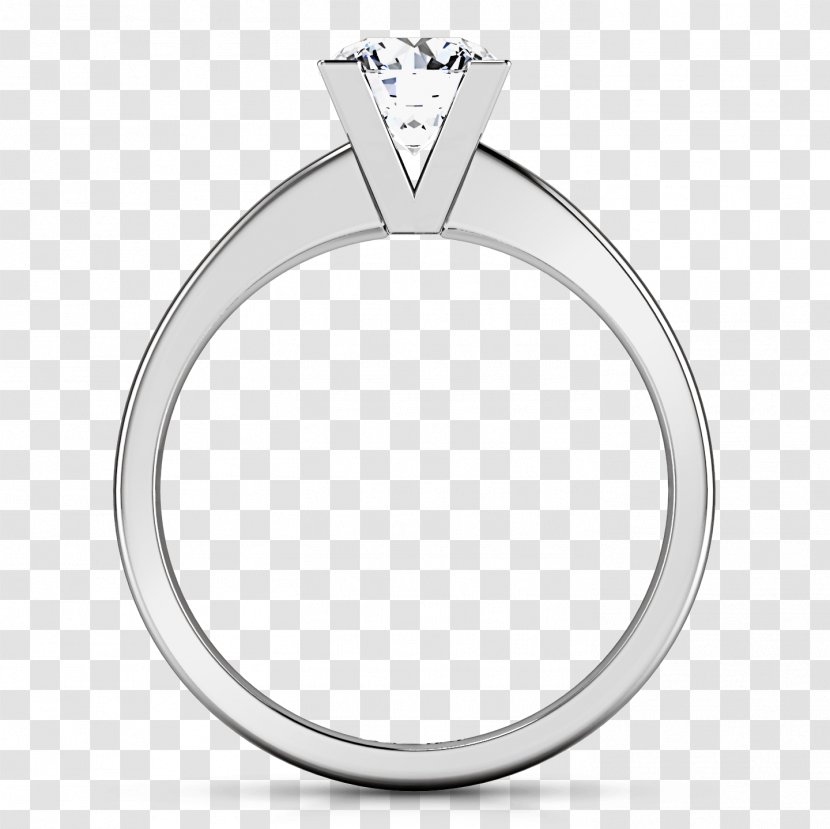 Engagement Ring Diamond Prong Setting Jewellery Transparent PNG