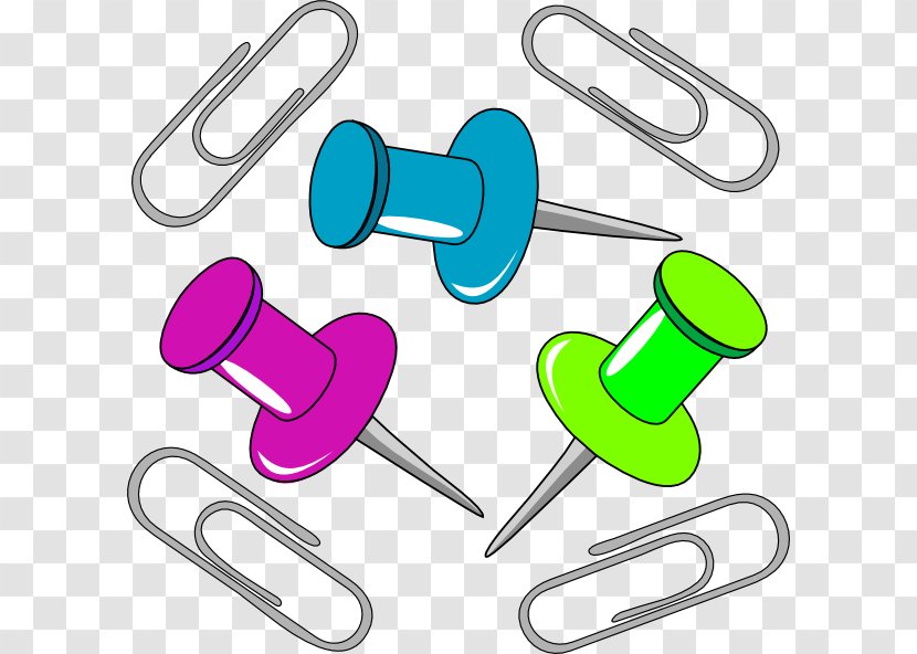 Paper Clip Office Supplies Art - Technology - Nightstand Cliparts Transparent PNG