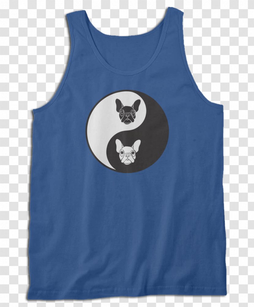 T-shirt French Bulldog Sleeveless Shirt - Hoodie Transparent PNG