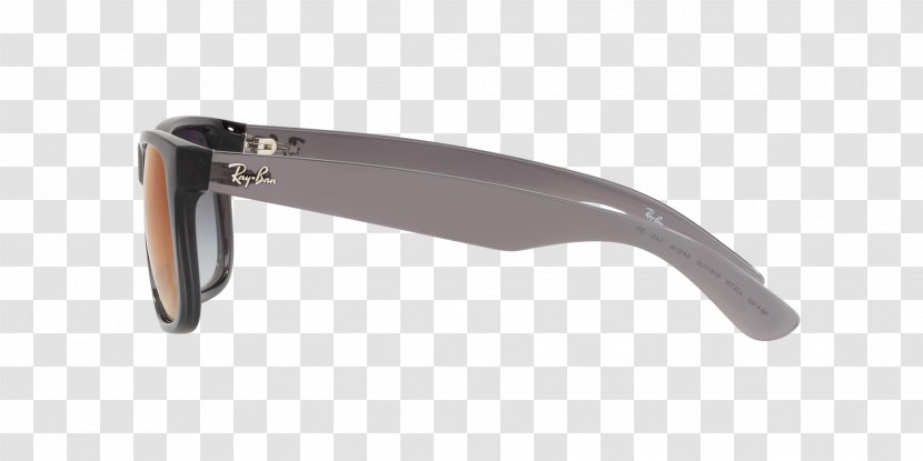 Sunglasses Ray-Ban Justin Classic Goggles - Plastic - Degrade Transparent PNG
