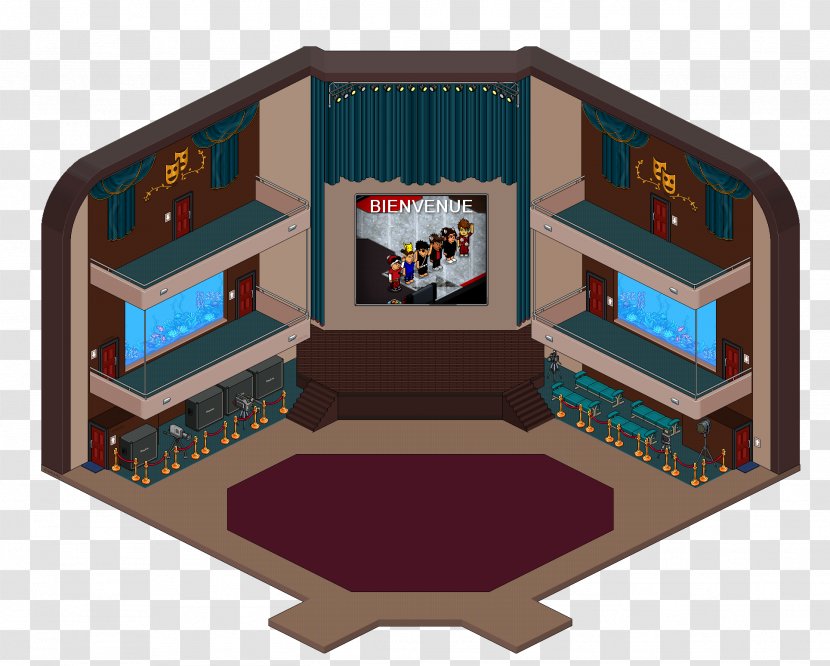 Habbo YouTube Download Facebook Web Page - Theater Transparent PNG