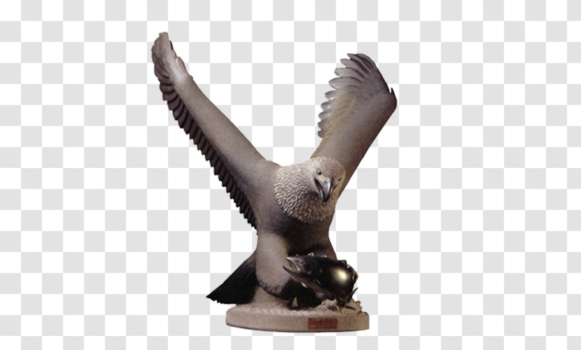Eagle Sculpture Relief Art - Bird Of Prey - Wings Transparent PNG