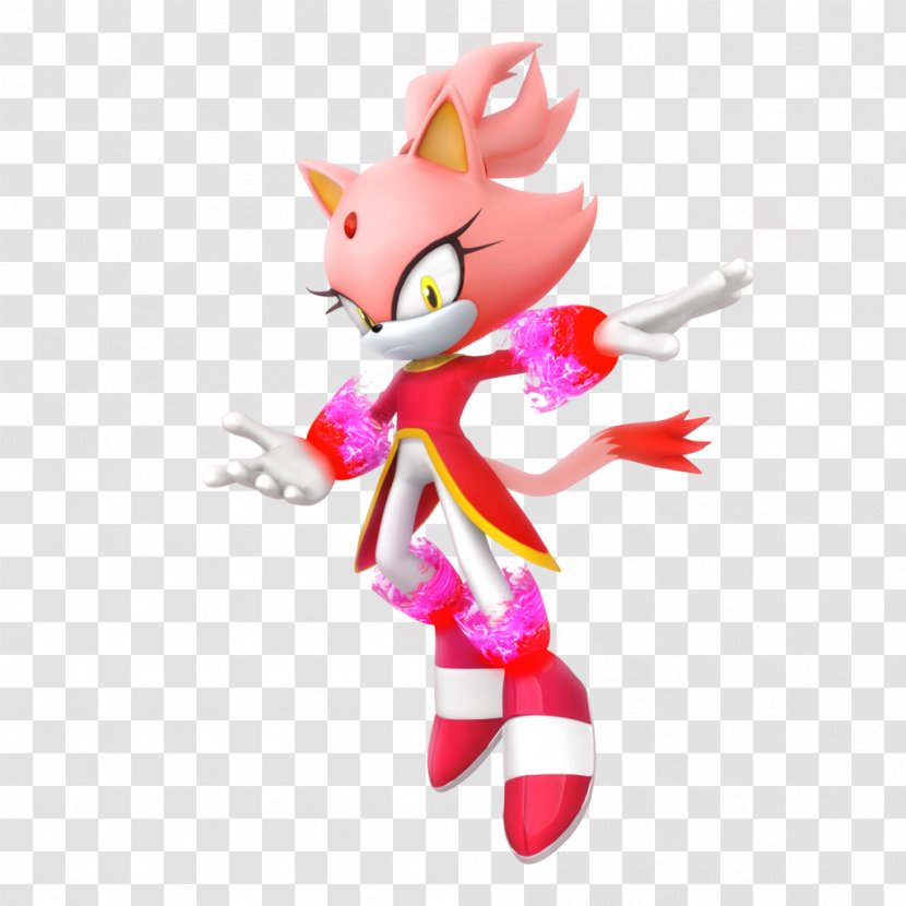 Rendering Sonic The Hedgehog Character Art - Mythical Creature - Blaze Transparent PNG