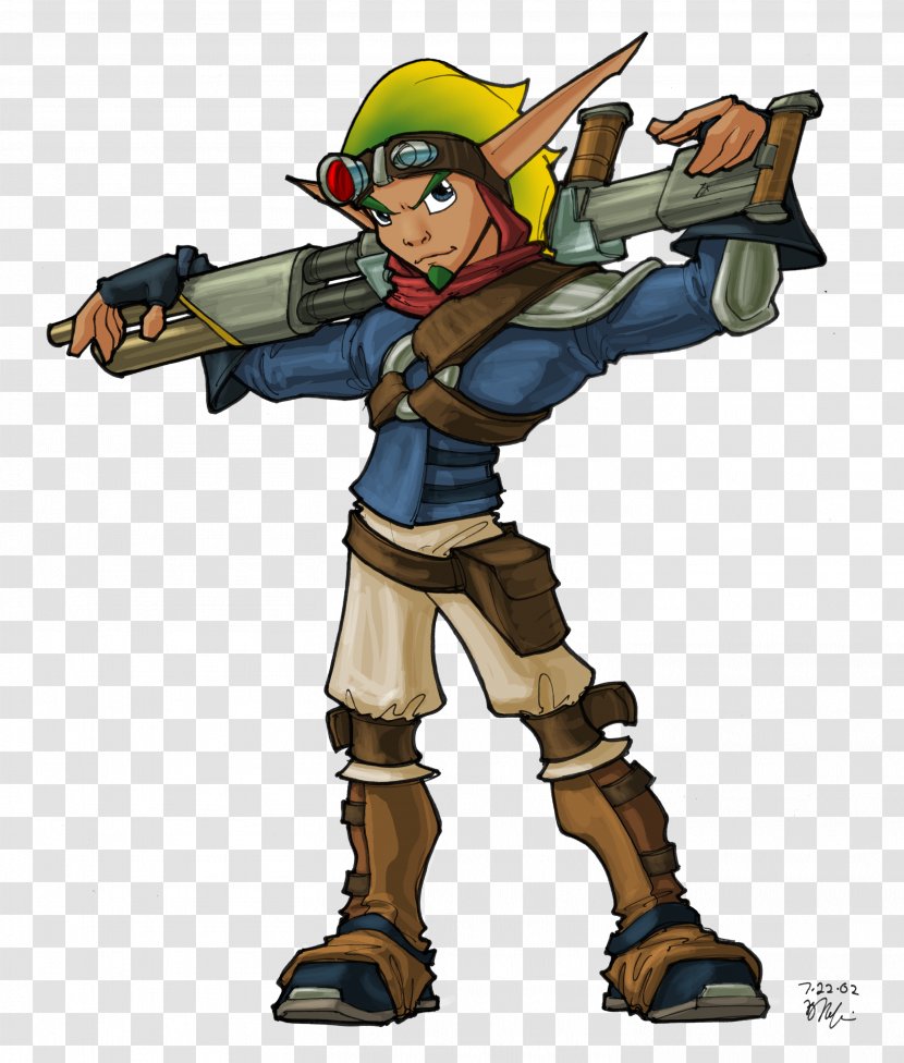 Jak II 3 And Daxter Collection Daxter: The Precursor Legacy - Cold Weapon - Dexter's Laboratory Transparent PNG