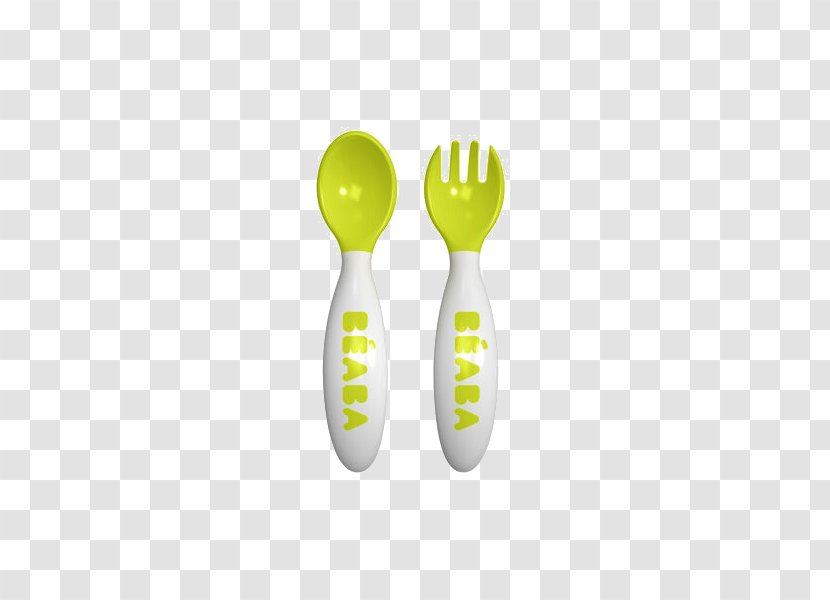 Cutlery Spoon Fork Infant Handle - Import Baby Portable Set Green Leaves Oz Transparent PNG