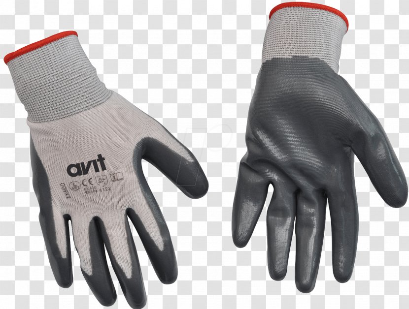 Glove Nitrile Rubber Coating Latex - Labor - Nylon Transparent PNG