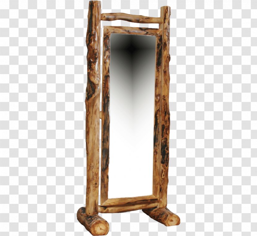 Mirror Drawer Log Furniture Aspen Picture Frames - Bed Frame - Rustic Wooden Swings Transparent PNG