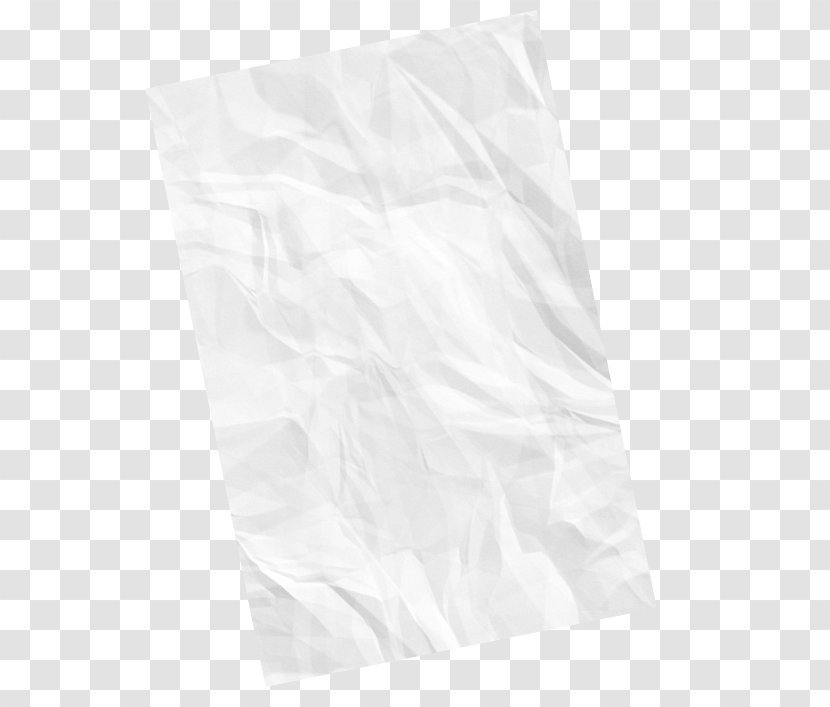 Material - White - Crumpled Paper Transparent PNG