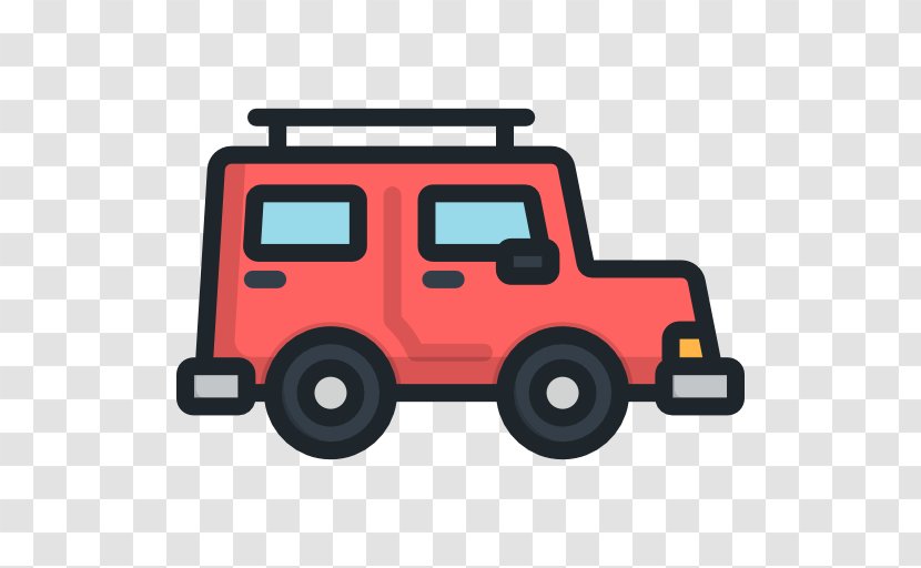 Car Jeep Vehicle Transport Clip Art - Motor - Icon Transparent PNG