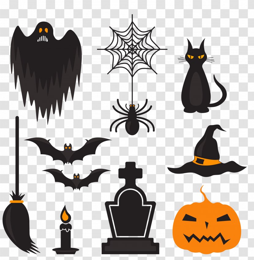 Halloween Jack Skellington Clip Art - Pumpkin - Horror Decorative Elements Transparent PNG