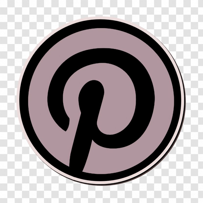 Discover Icon Pinterest - Spiral - Number Transparent PNG