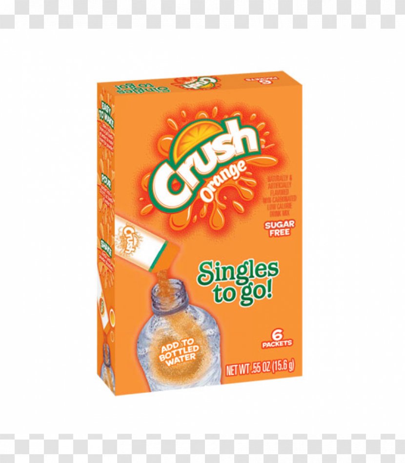 Drink Mix Fizzy Drinks Crush Flavor - Strawberry Transparent PNG