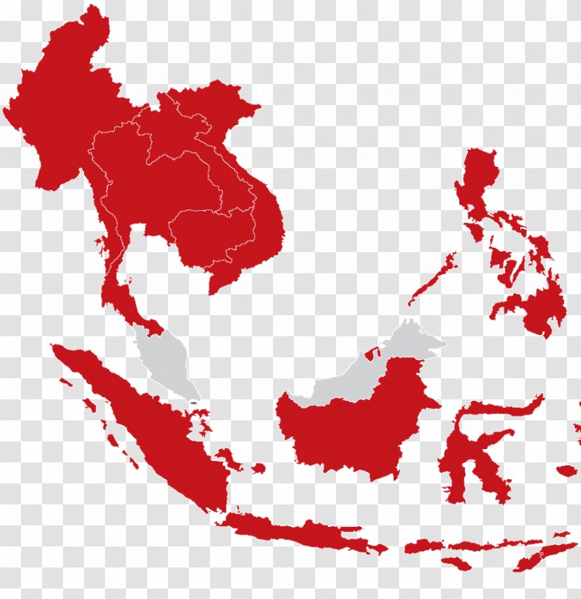 Southeast Asia Royalty-free United States - Watercolor Transparent PNG