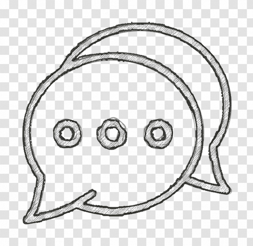 Chat Icon Comment Icon Dialogue Set Icon Transparent PNG