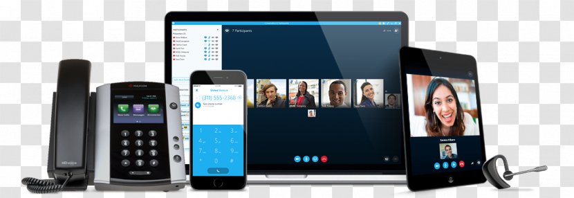 Feature Phone Smartphone Skype For Business Mobile Phones Telephone - Electronic Device - System Transparent PNG