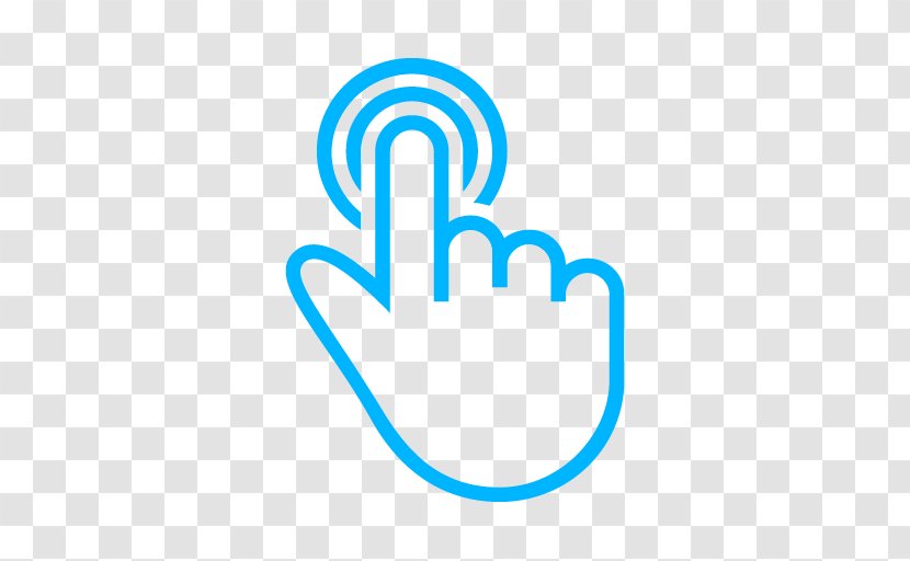 Line Hand Logo Finger Symbol - Gesture Thumb Transparent PNG