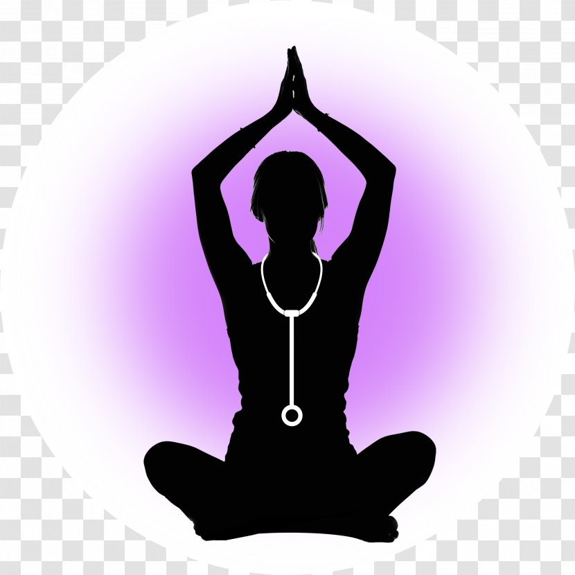 Yoga Physical Fitness Meditation Sitting Silhouette - Stretching Balance Transparent PNG