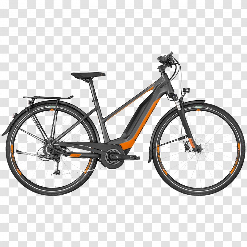 Electric Bicycle Mountain Bike Hybrid Freight - Stepthrough Frame Transparent PNG