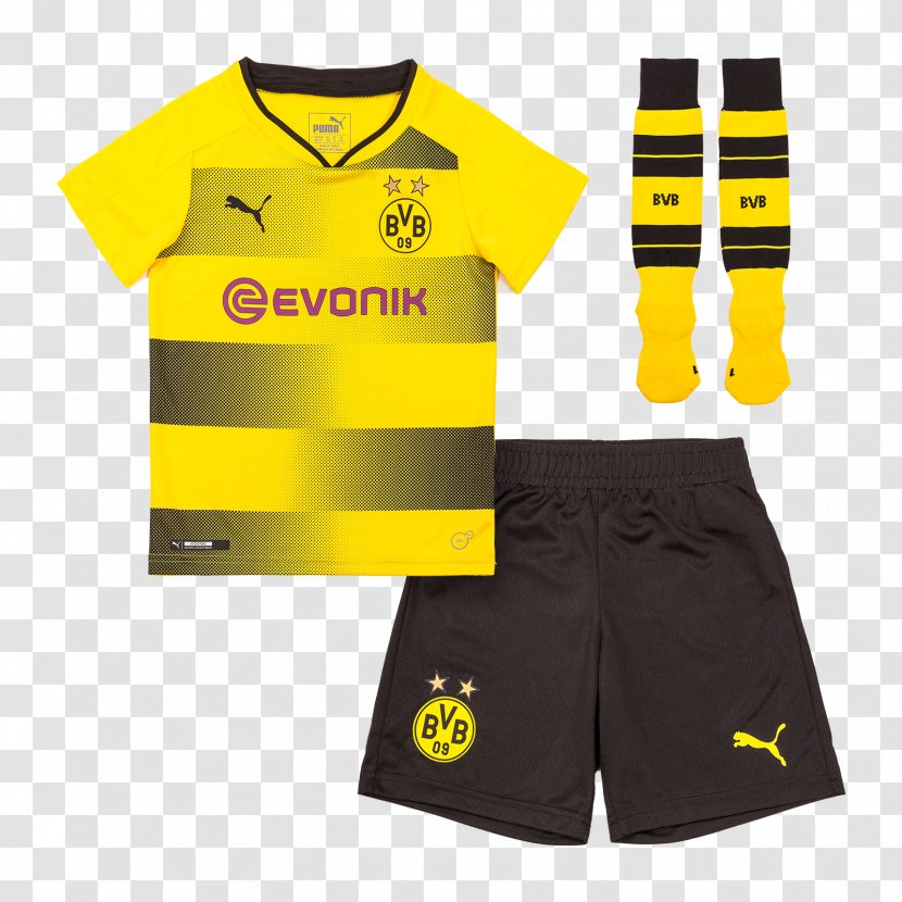 Borussia Dortmund Bundesliga Jersey Football FC Barcelona - Active Shirt Transparent PNG