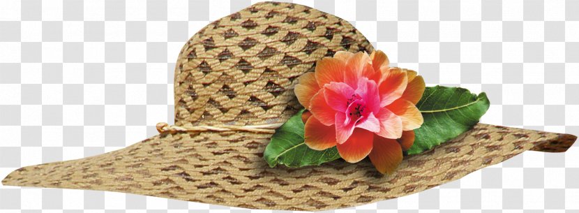 Sun Hat Cap Visor - Flowers Hats Transparent PNG