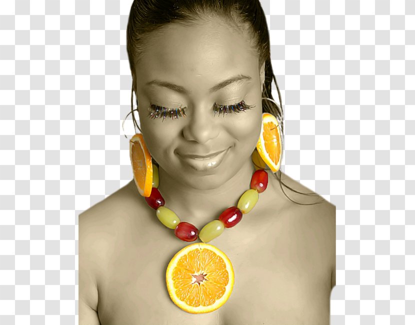 Fruit Orange Woman Coconut Blog - Ear Transparent PNG