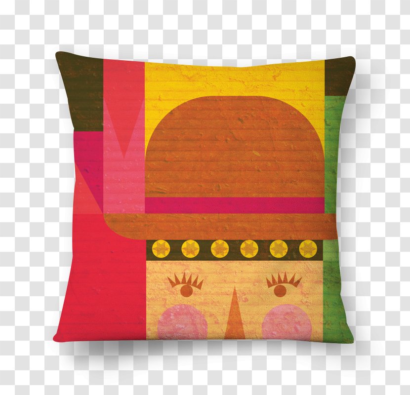 Throw Pillows Cushion Textile Rectangle - Material - Pillow Transparent PNG