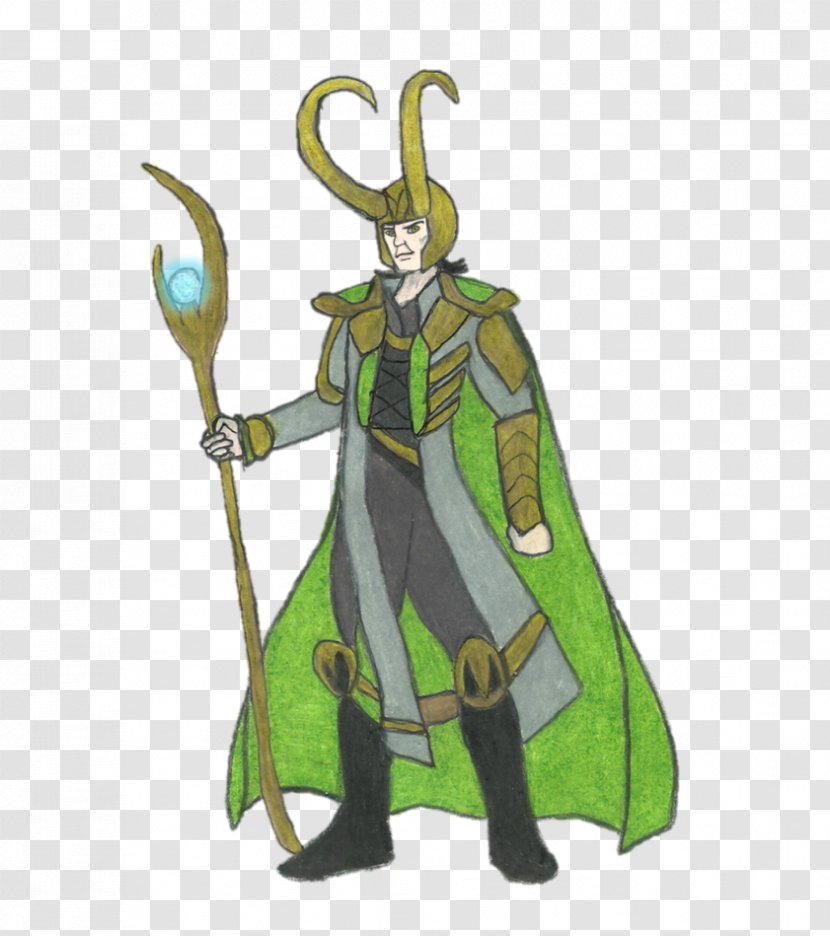 Costume Design Cartoon Figurine - Loki Transparent PNG