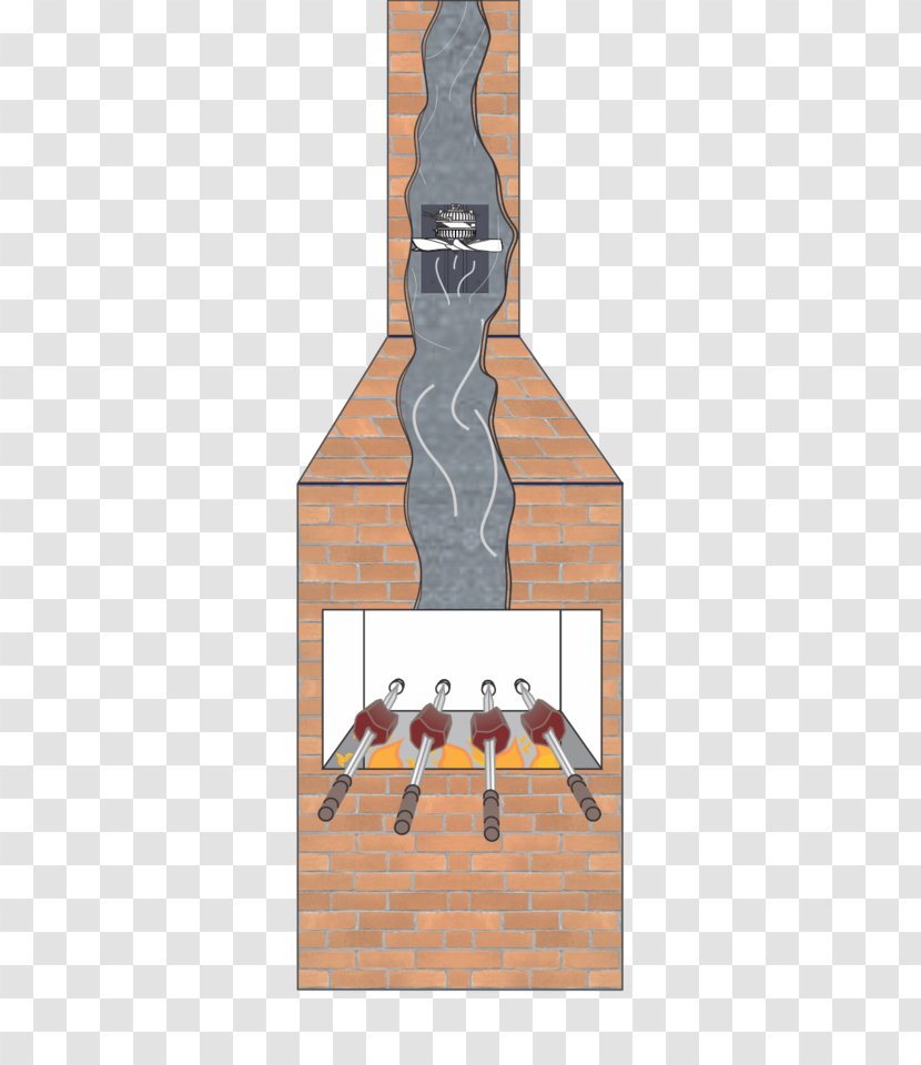 Barbecue Exhaust Hood Churrasco Fireplace Chimney - Frame - CHURRASQUEIRA Transparent PNG
