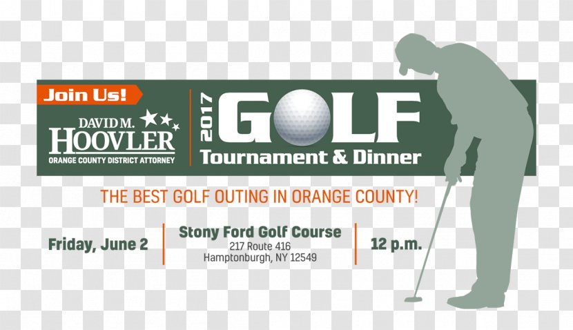 Brand Banner Logo - Golf Event Transparent PNG