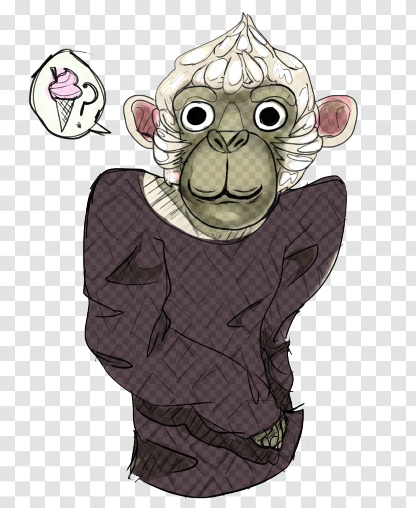 Primate Vertebrate Monkey Cartoon - Rat & Mouse Transparent PNG