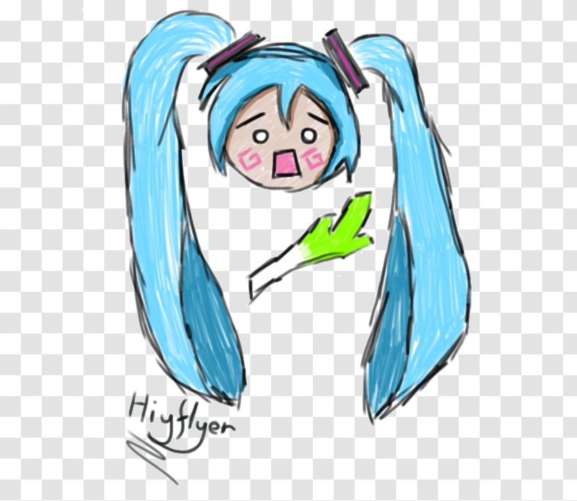 DeviantArt Hatsune Miku Drawing - Watercolor Transparent PNG