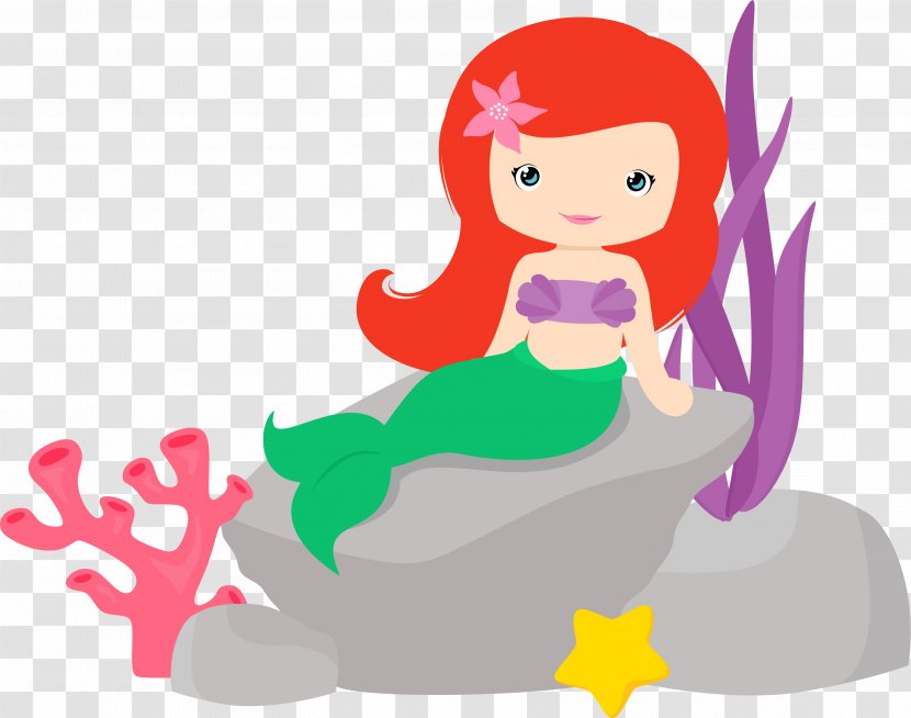 Ariel Mermaid Clip Art - Frame Transparent PNG