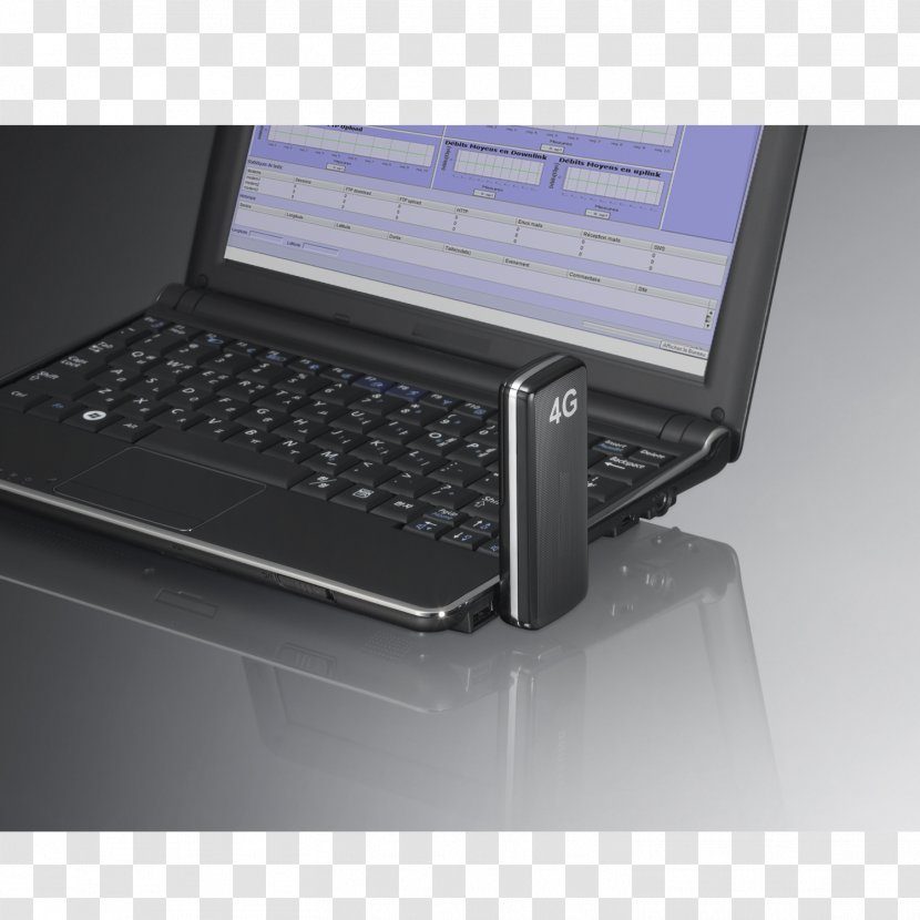 Netbook Laptop Mobile Broadband Modem LTE - Computer Monitor Accessory Transparent PNG